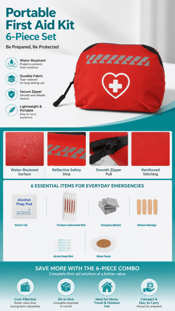 Mini First Aid Kit Bag detail image