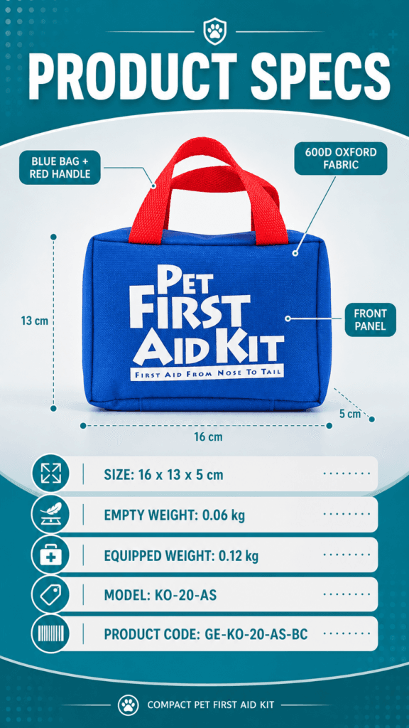 Pet First Aid Kit detail image