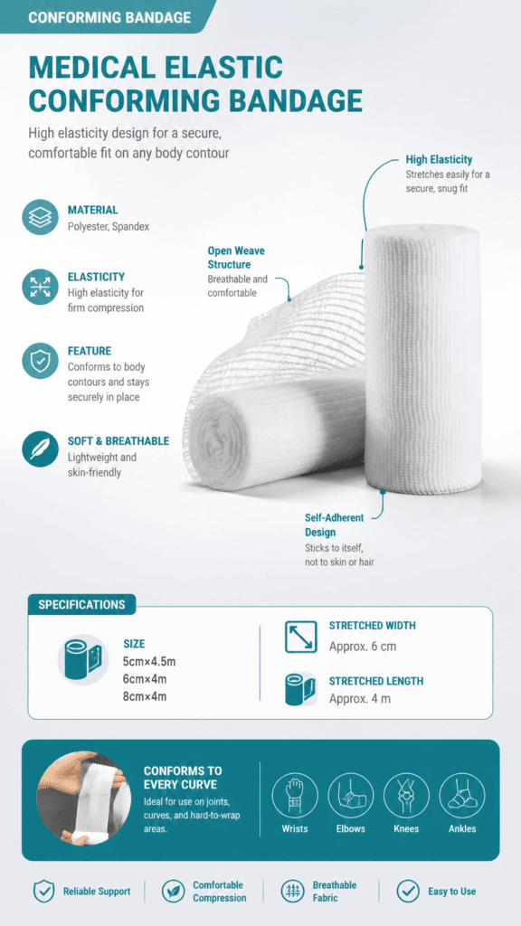 PBT Elastic Bandage detail image