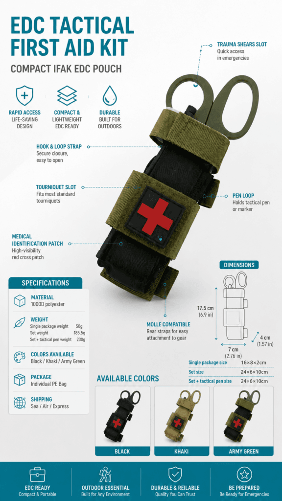 New EDC Tactical First Aid Set detail image