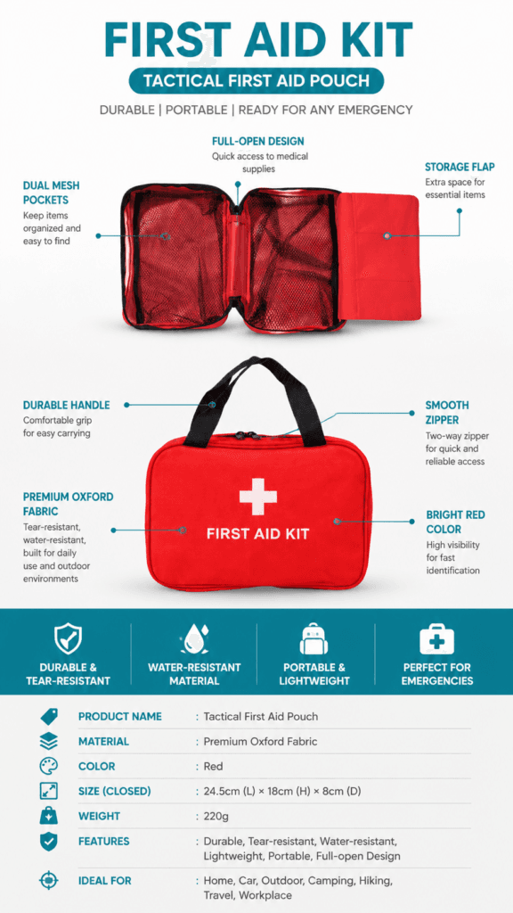 Compact Soft First Aid Kit detail image
