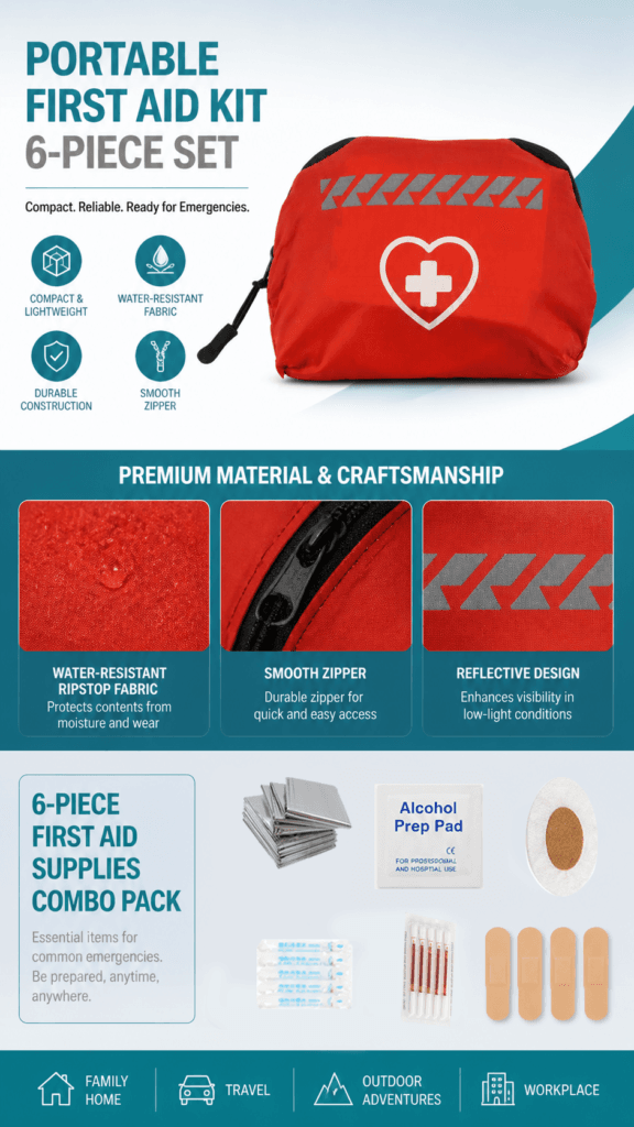 Mini First Aid Kit Bag detail image