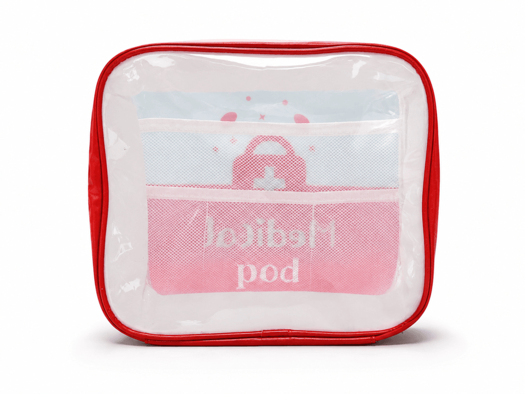 Semi-Transparent PVC First Aid Kit Bag detail image