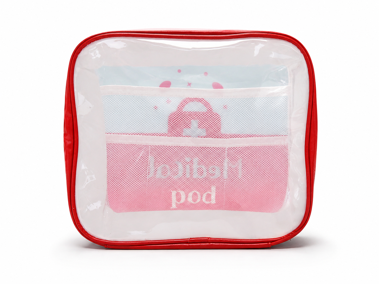 Semi-Transparent PVC First Aid Kit Bag detail image
