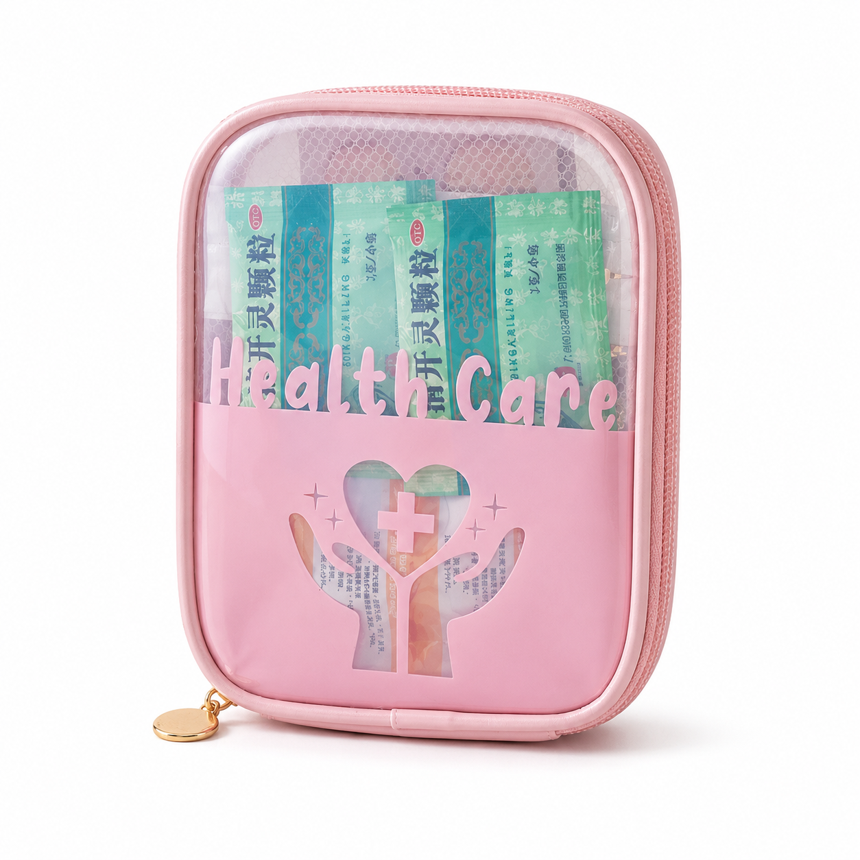 Semi-Transparent PVC First Aid Kit Bag detail image