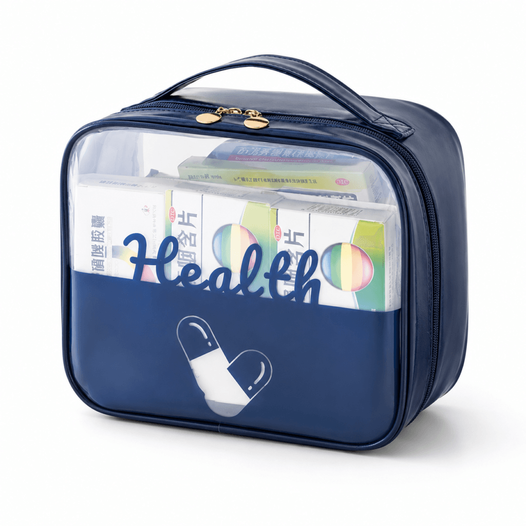 Semi-Transparent PVC First Aid Kit Bag detail image