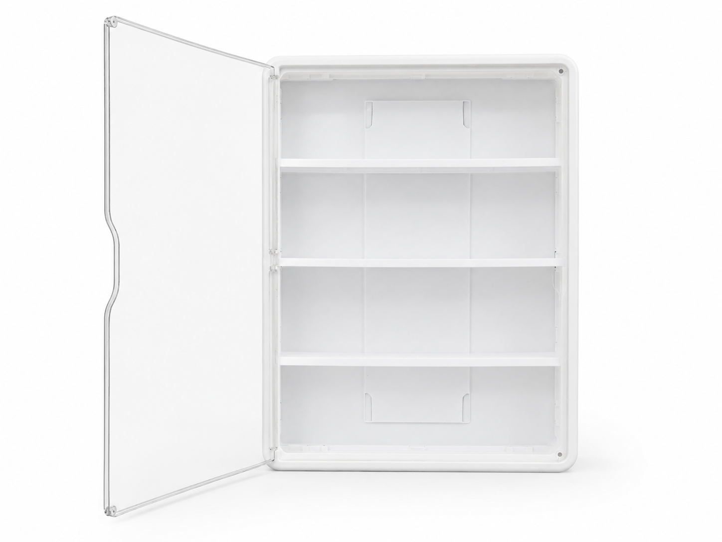 Wall-Mounted First Aid Kit with Transparent Panel