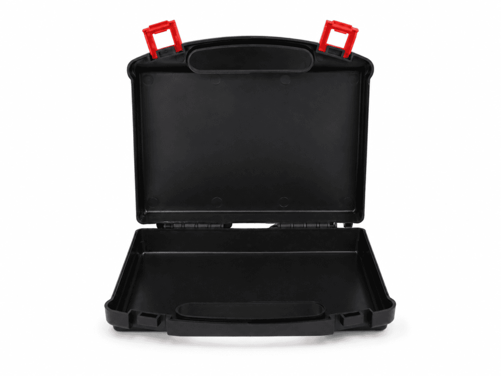 Portable First Aid Kit with Buckles-Curved Handle detail image