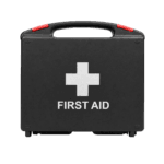 Portable First Aid Kit with Buckles-Curved Handle detail image