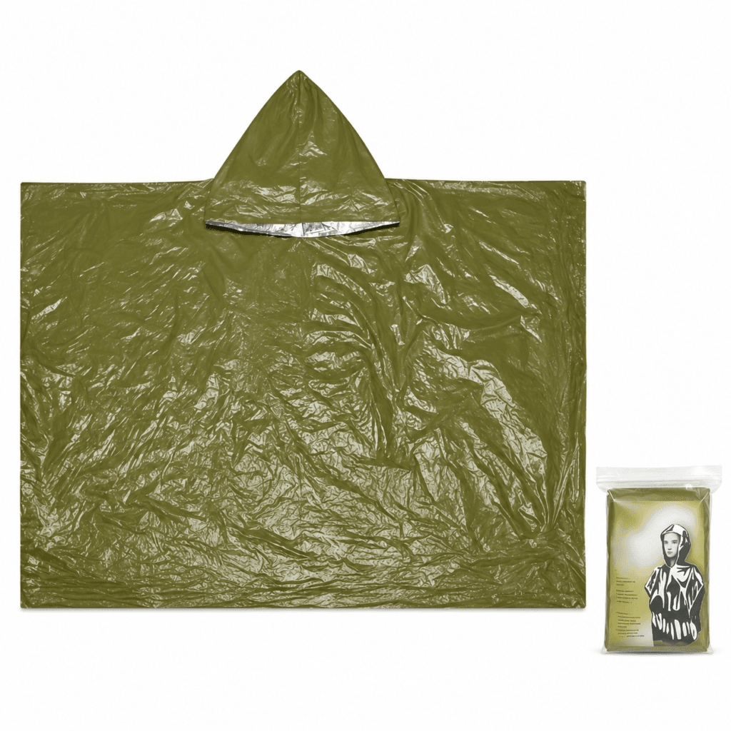 Emergency Raincoat for Outdoor First Aid and Weather Protection detail image
