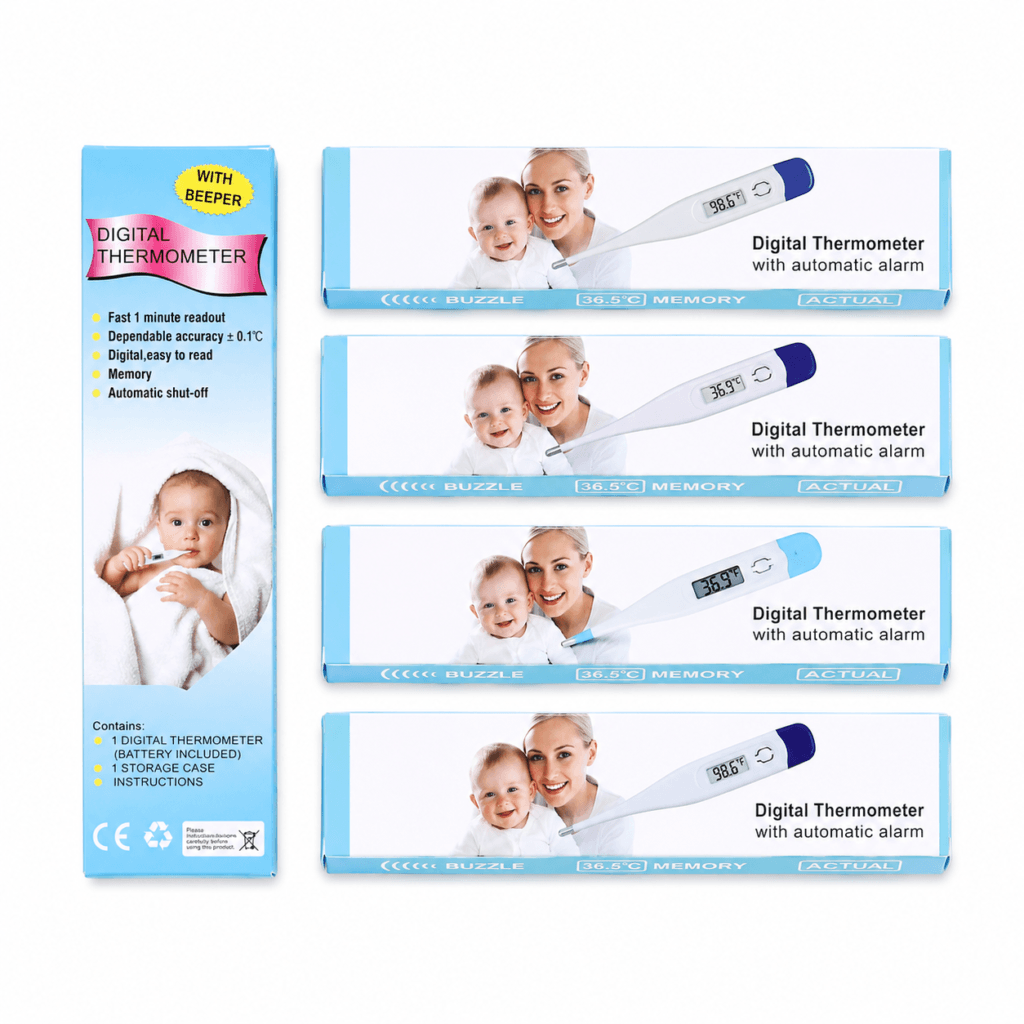 Electronic Armpit Thermometer for Home and Travel Use detail image