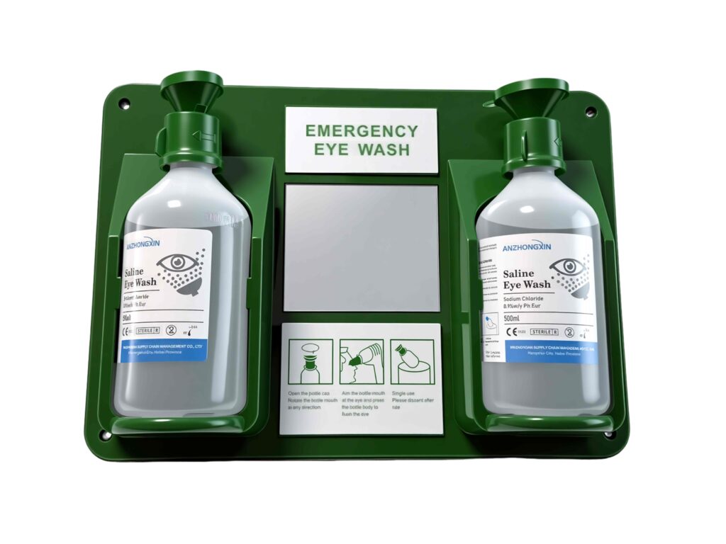 New Eye Wash Solution Set