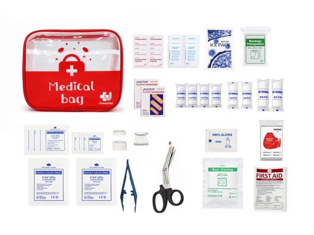 Semi-Transparent PVC First Aid Kit Bag