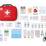 Portable Hard First Aid Kit with Plastic Handle detail image