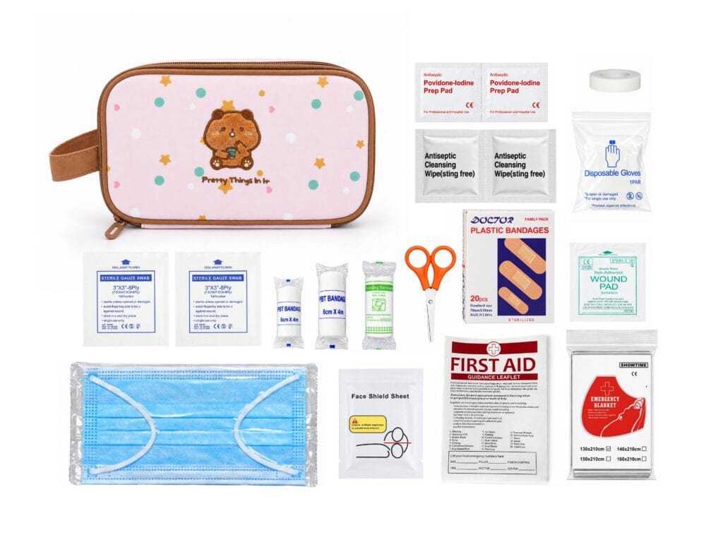 Portable Cartoon First Aid Kit