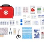 Compact Hard Shell First Aid Kit-Oxford Fabric Material detail image