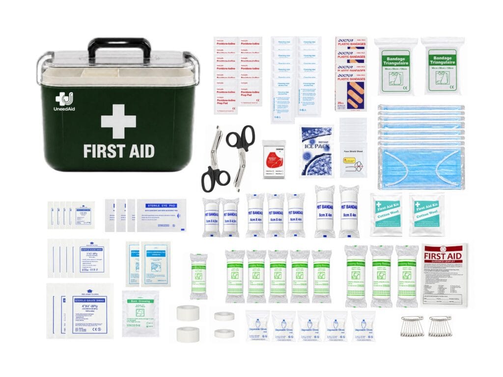 Double-layer Plastic First Aid Box