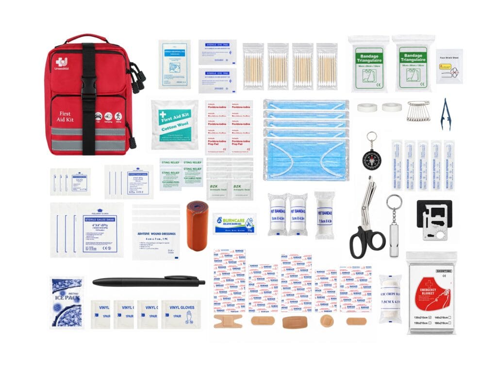 Multi-Compartment First Aid Kit Bag
