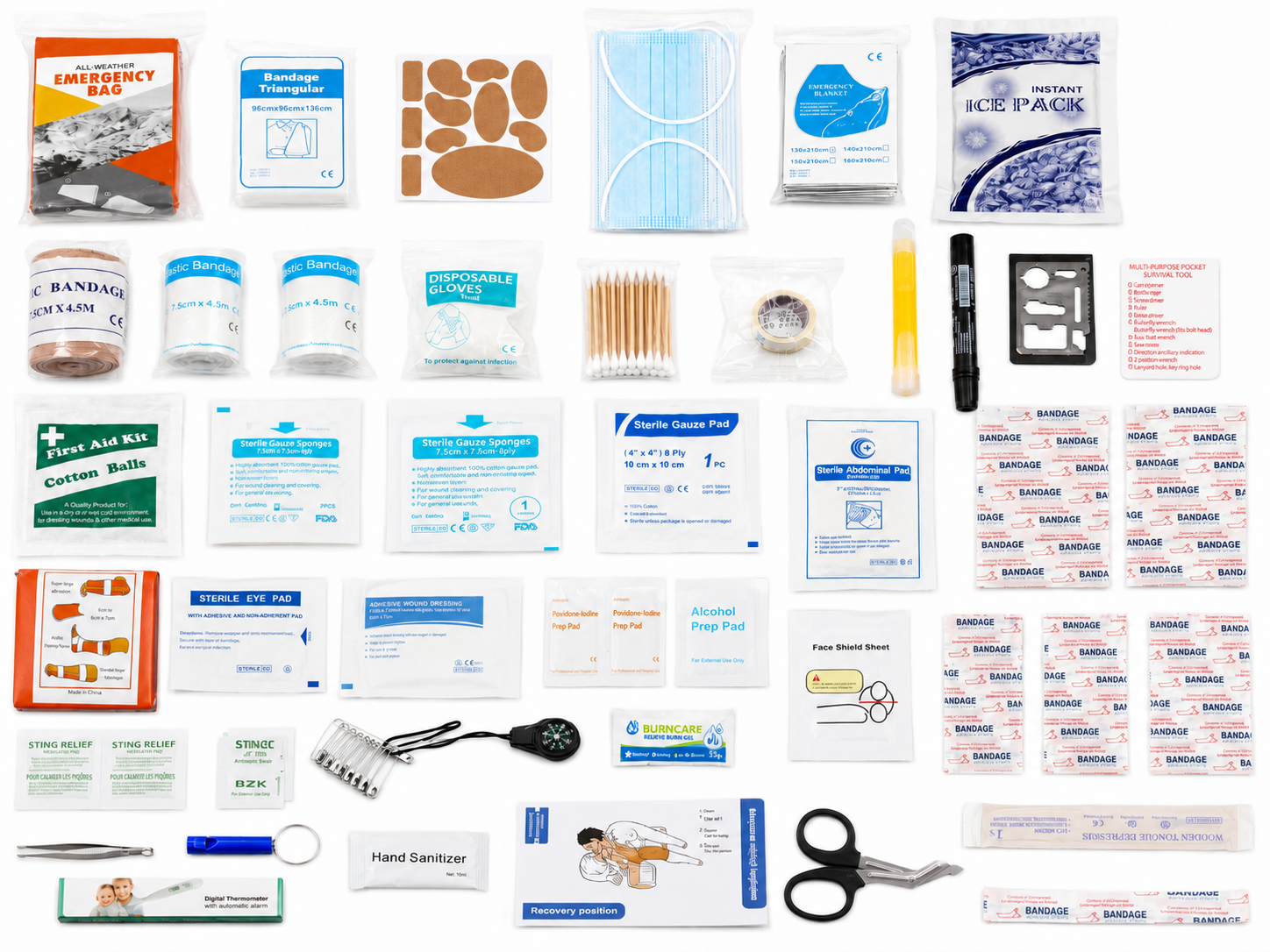 Multi-Compartment First Aid Kit Bag detail image