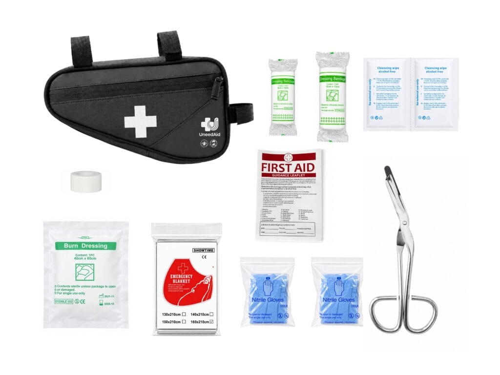 Bicycle Triangle First Aid Kit Bag