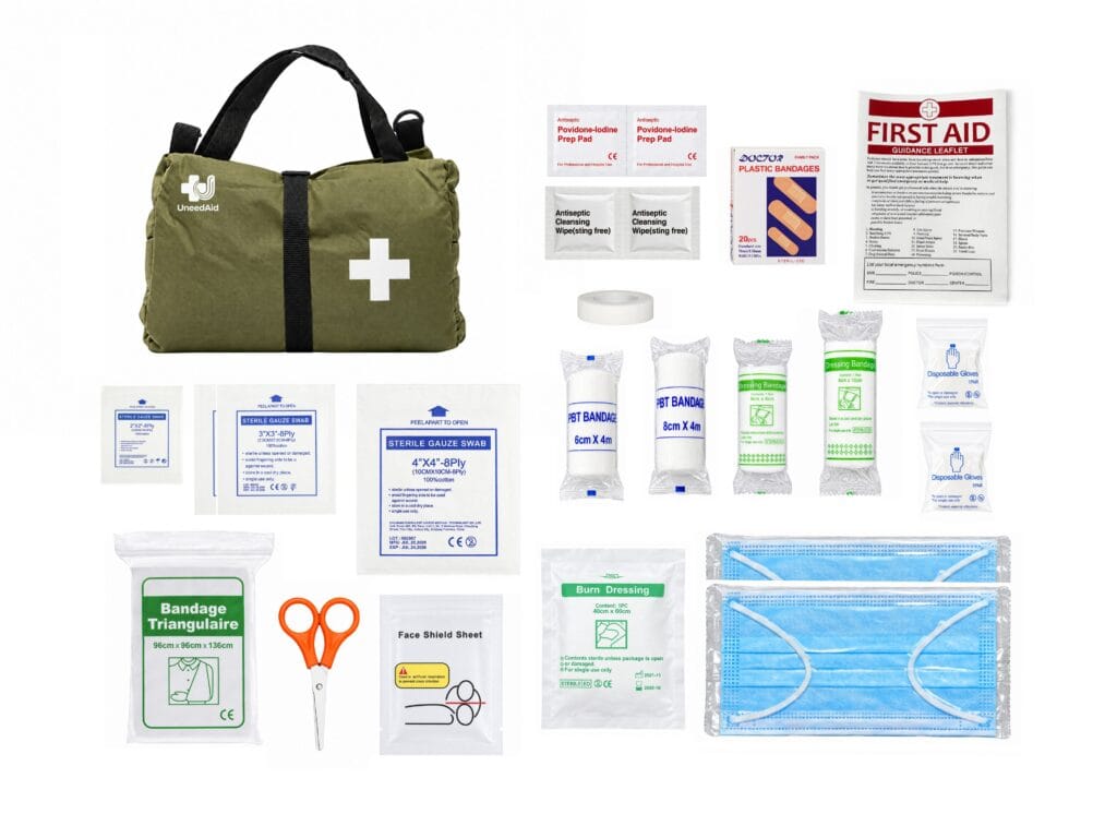 5-Pocket Roll-Up First Aid Organiser