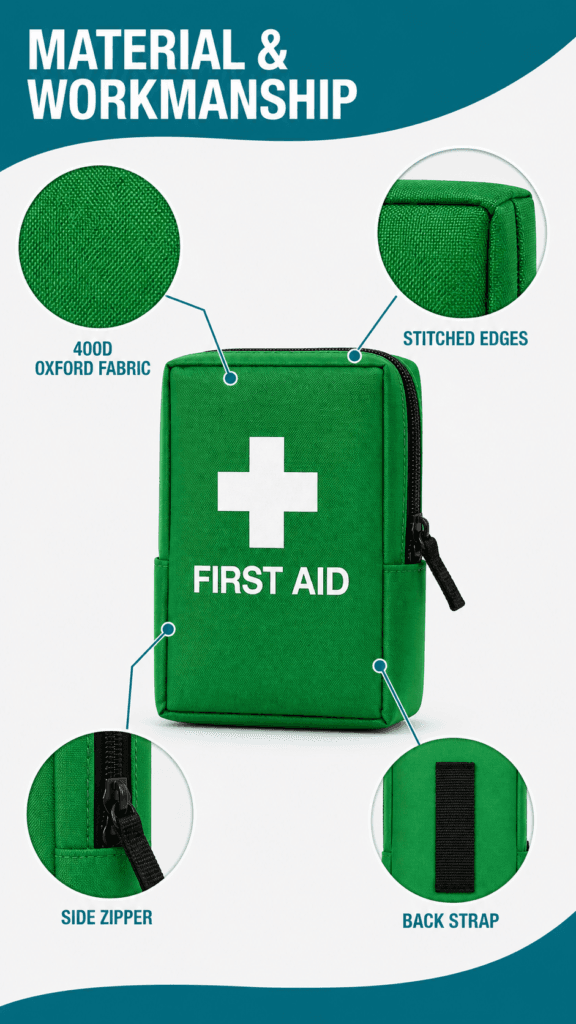 Portable First Aid Kit Pouch detail image