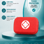Compact Hard Shell First Aid Kit-Oxford Fabric Material detail image