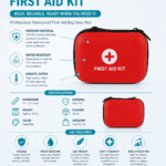 Compact Hard Shell First Aid Kit-EVA PU Material detail image