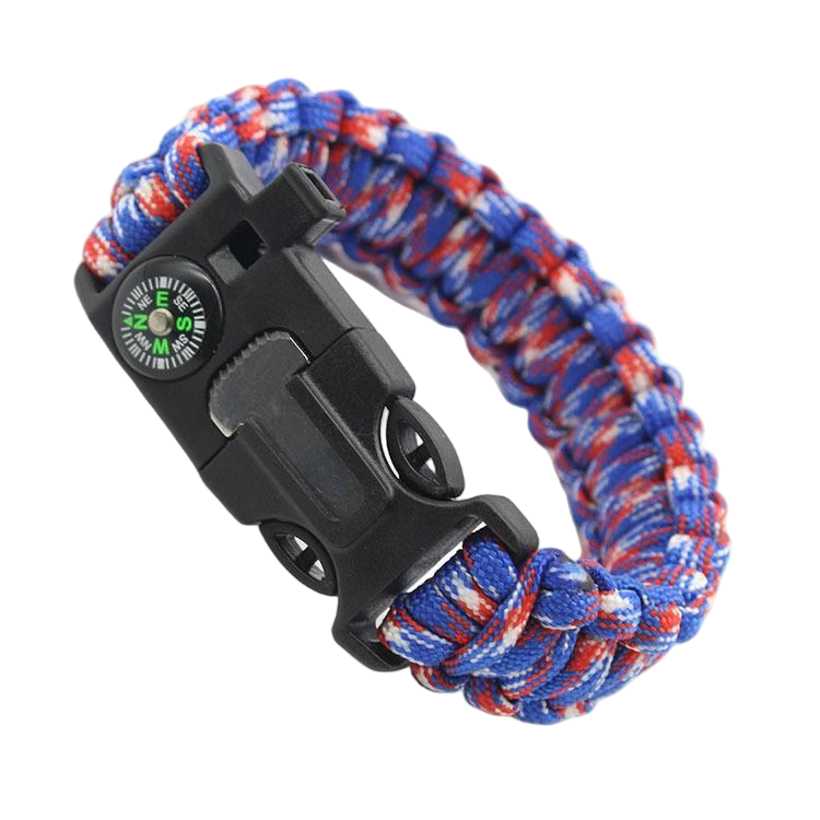 Paracord Bracelet for Outdoor Emergency Kits detail image
