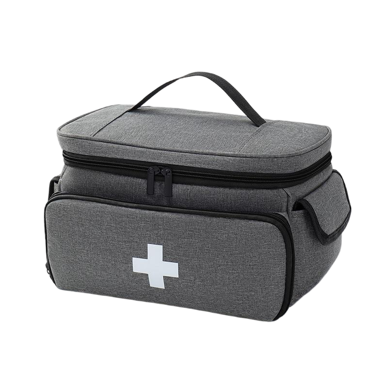 Double-Layer First Aid Kit Bag (Without Shoulder Strap) detail image
