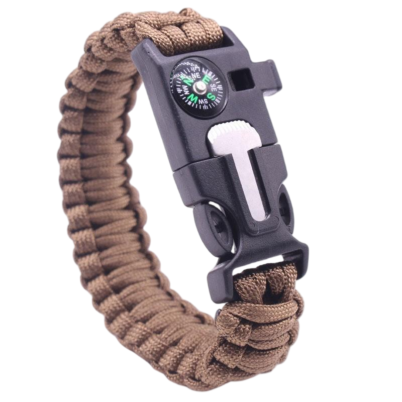 Paracord Bracelet for Outdoor Emergency Kits detail image