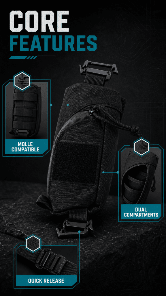 Tactical Accessory Shoulder Bag detail image