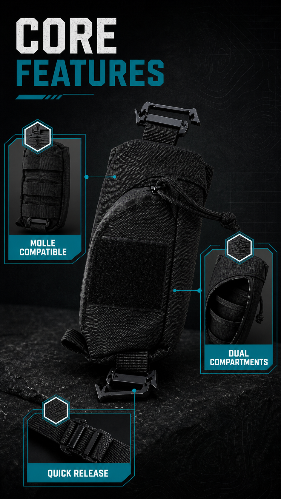 Tactical Accessory Shoulder Bag detail image