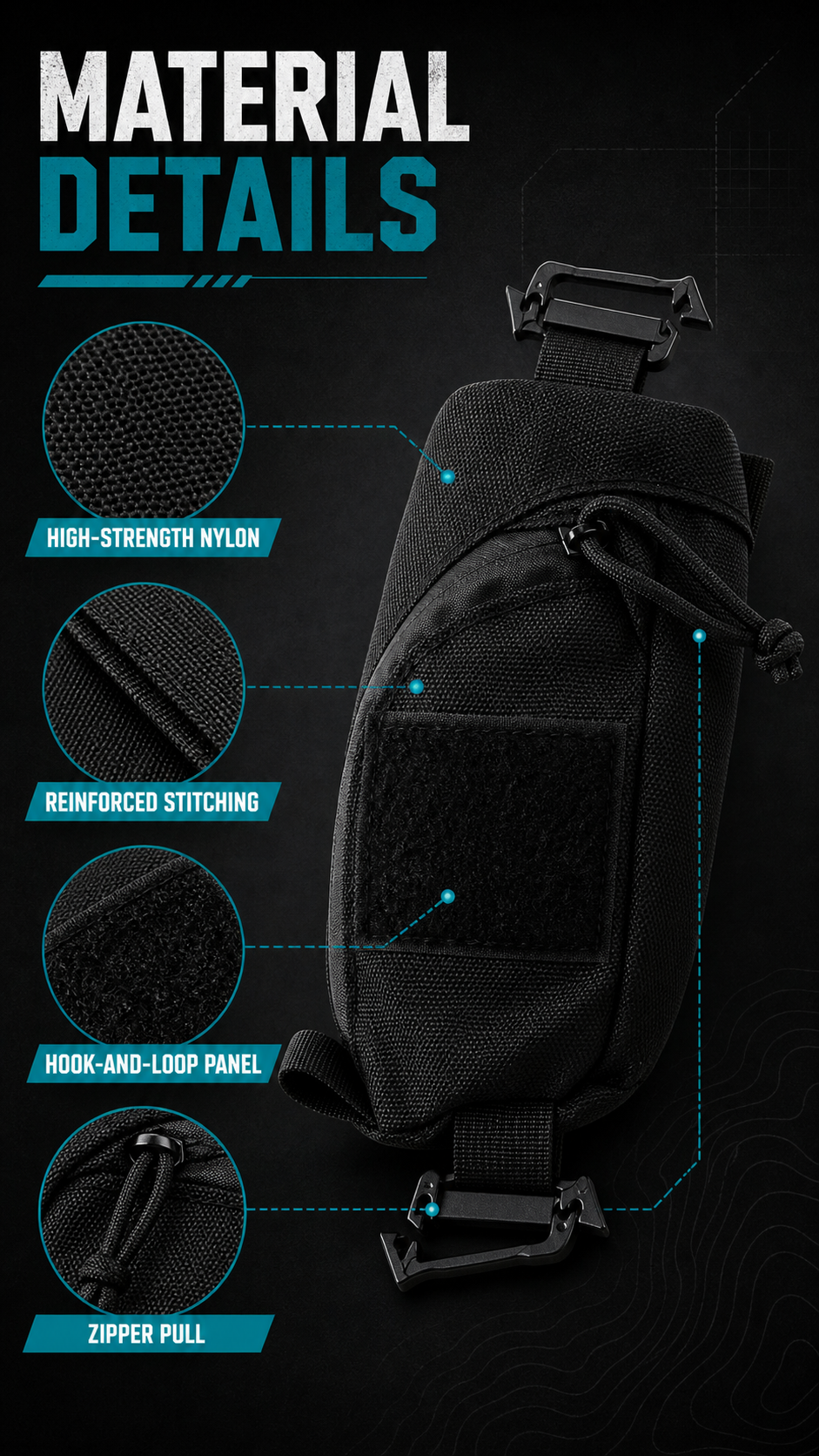 Tactical Accessory Shoulder Bag detail image