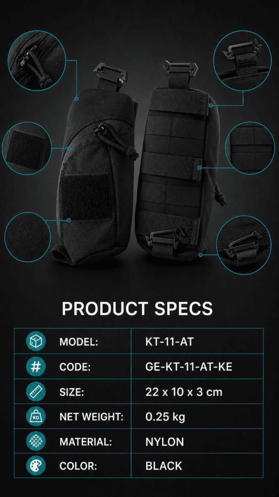Tactical Accessory Shoulder Bag detail image