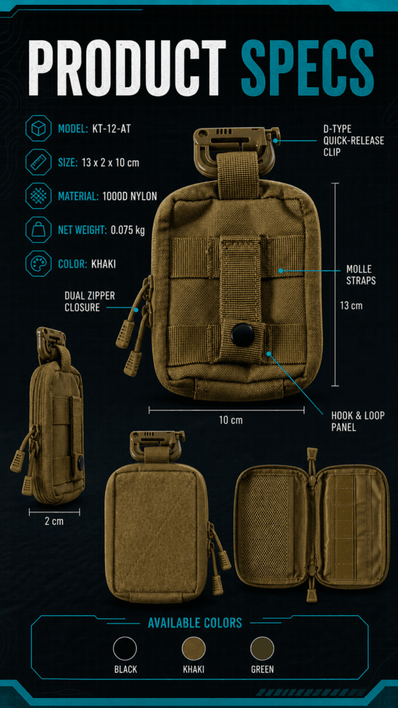 Tactical Card Accessory Pouch detail image