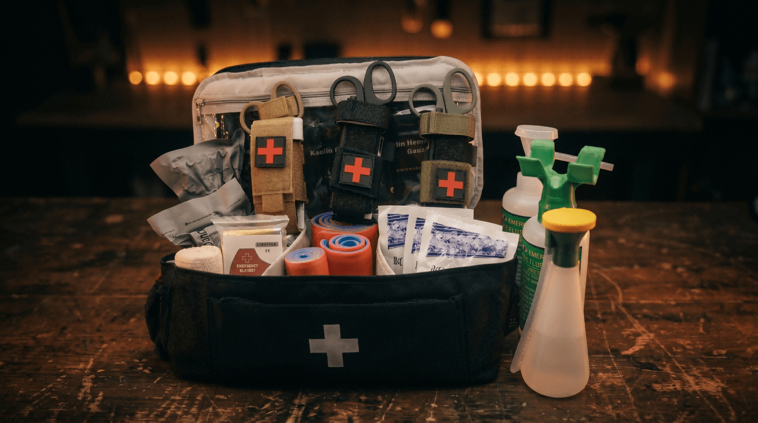 Scenario-based kit planning for workplace, vehicle and outdoor programs