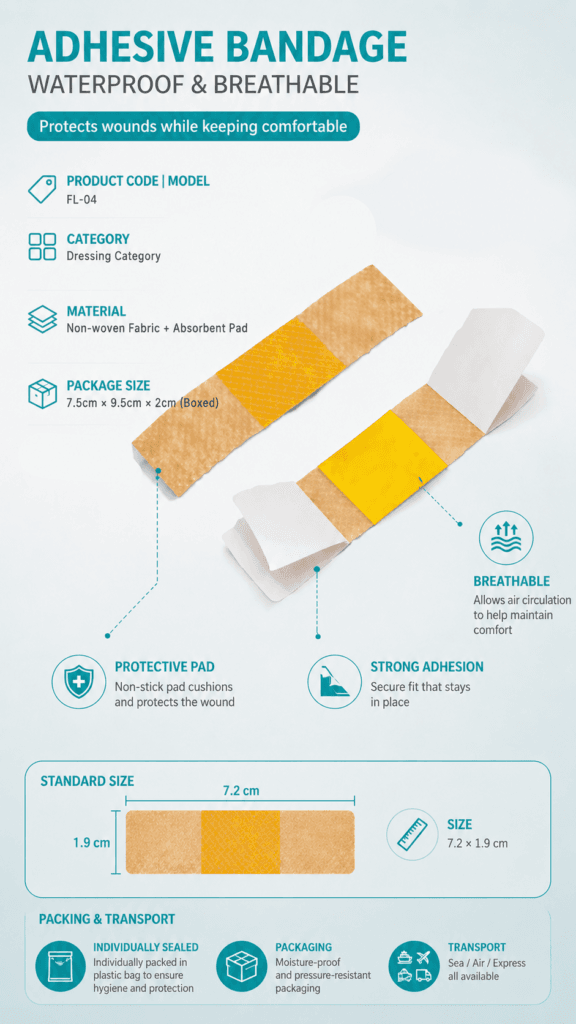Non-woven Adhesive Bandage detail image