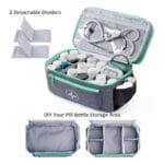 Extra-Large Double-Layer First Aid kit Bag with Shoulder Strap detail image