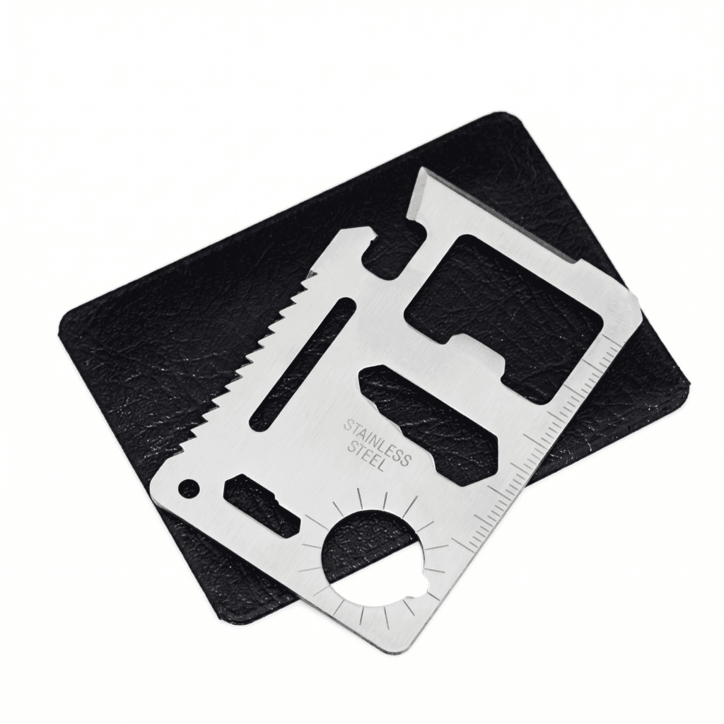 Multifunctional Knife Card for Outdoor and Daily Emergency Kits