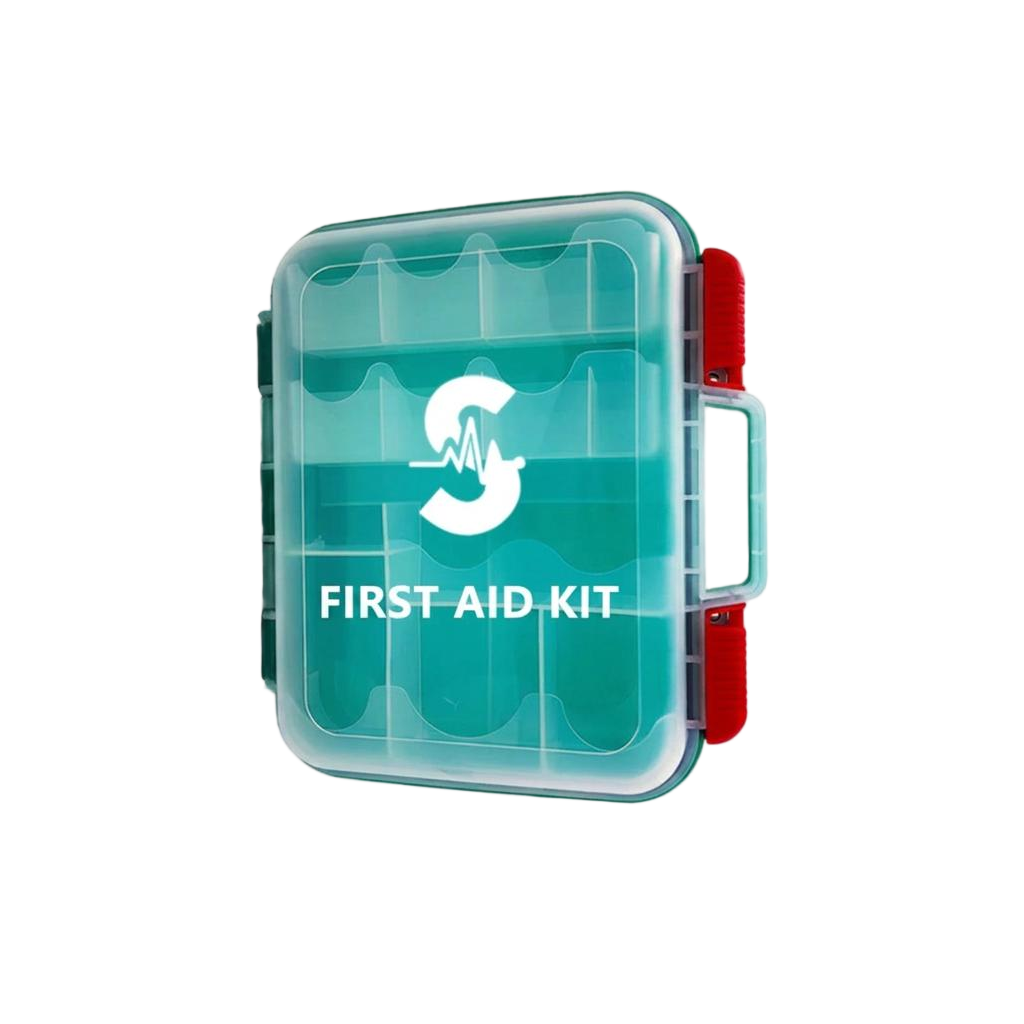 Wall-mounted Slide Latch First Aid Kit detail image