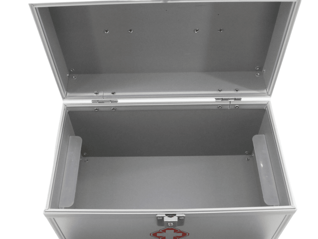 Aluminum Alloy First Aid Kit Box detail image