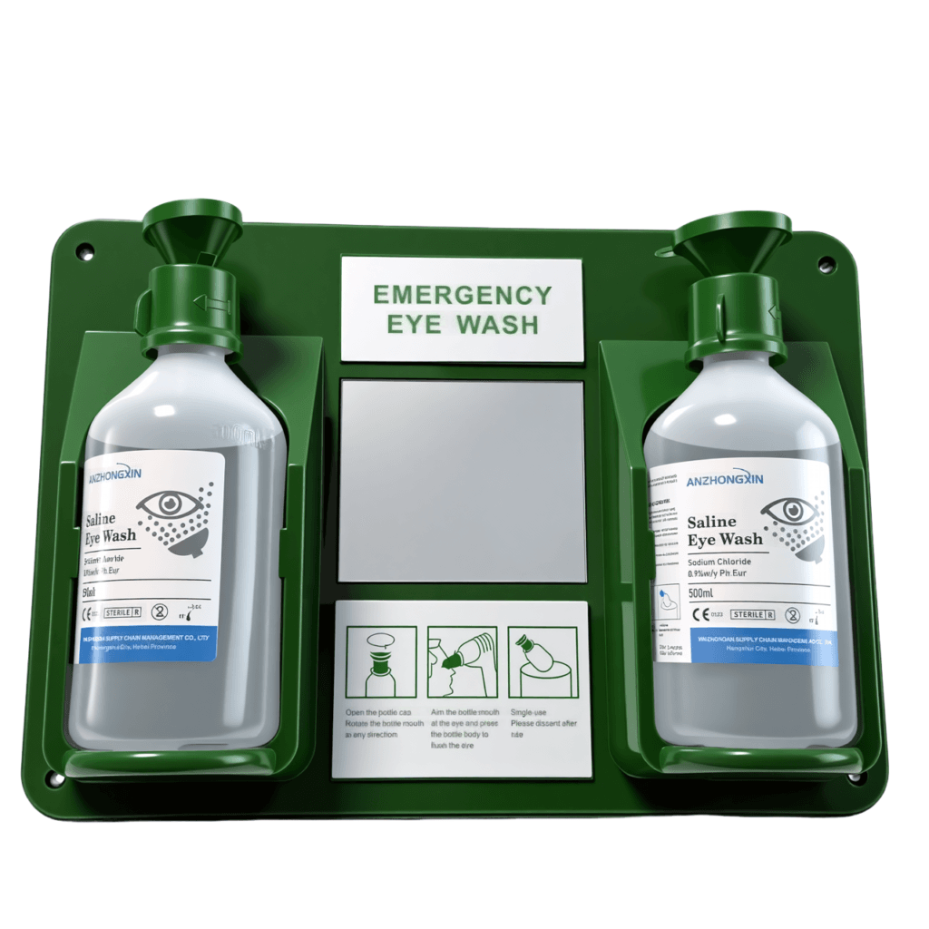 New Eye Wash Solution Set