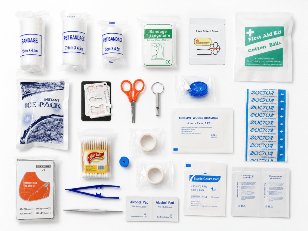 Wall-Mount First Aid Kit – Curved Handle-ABS Material detail image