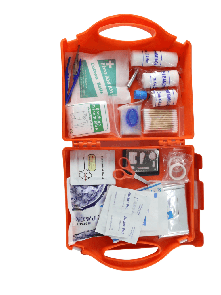 Wall-Mount First Aid Kit – Curved Handle-ABS Material detail image