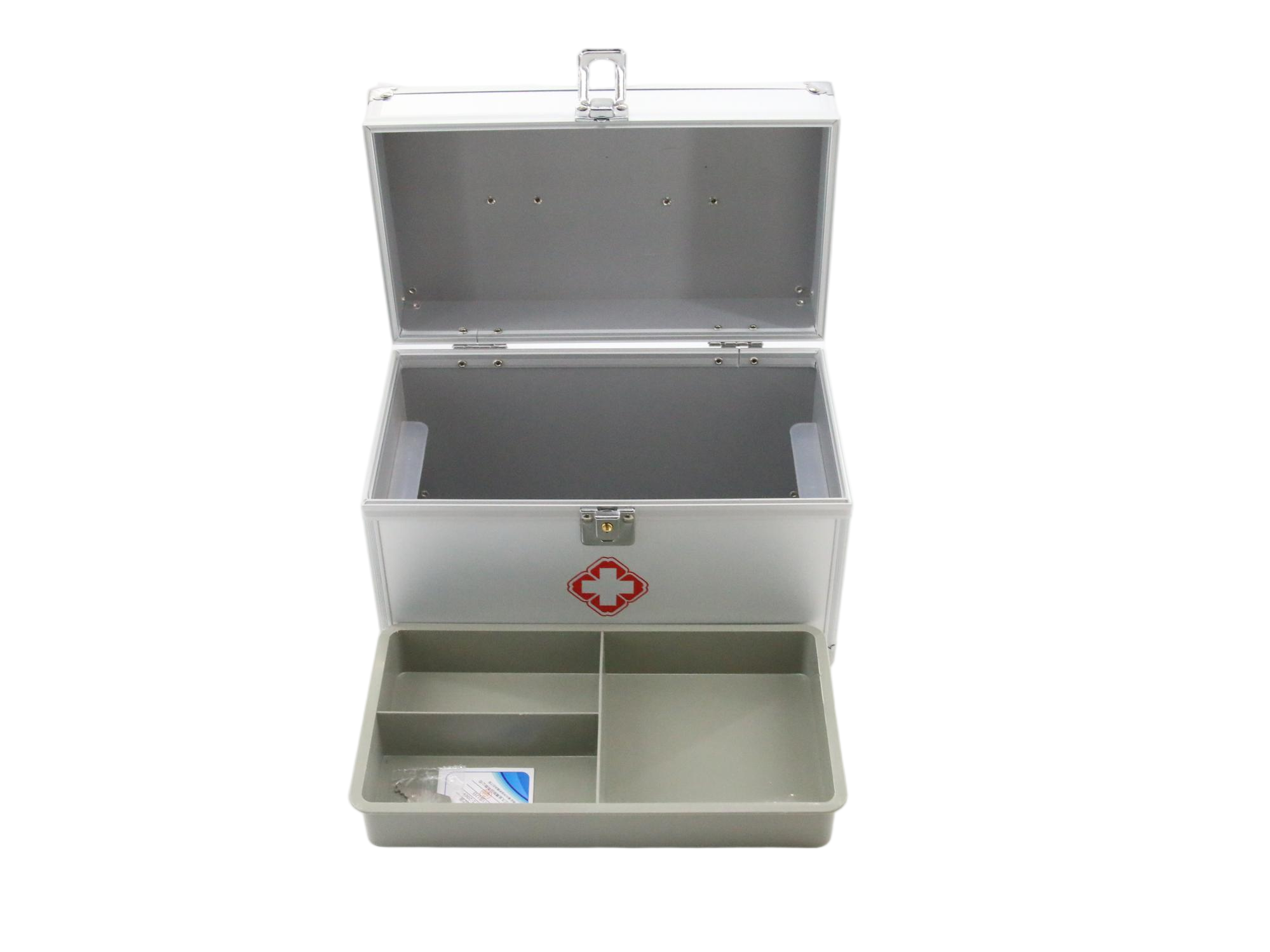 Aluminum Alloy First Aid Kit Box detail image