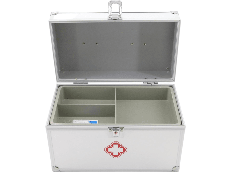 Aluminum Alloy First Aid Kit Box detail image