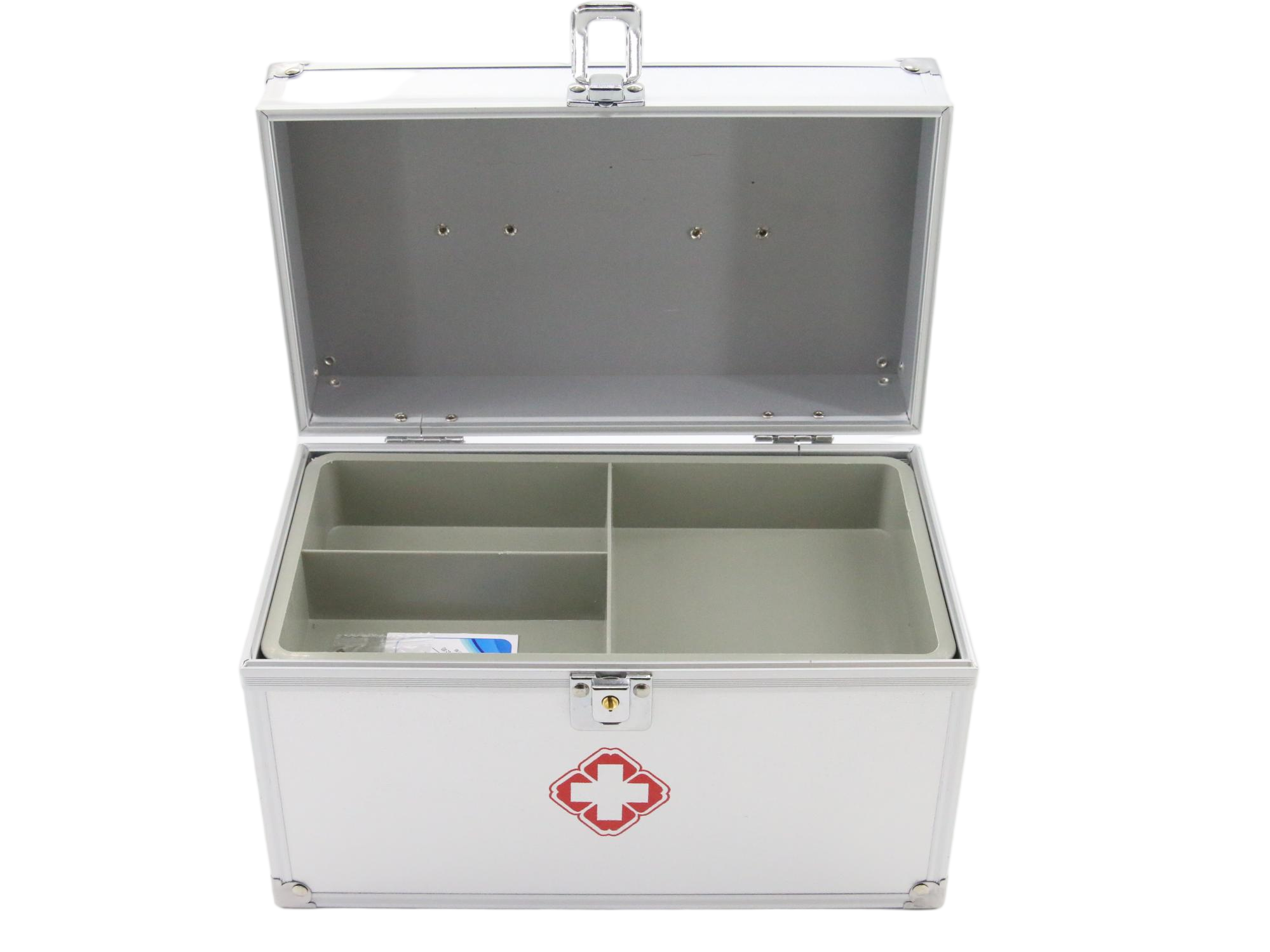 Aluminum Alloy First Aid Kit Box detail image