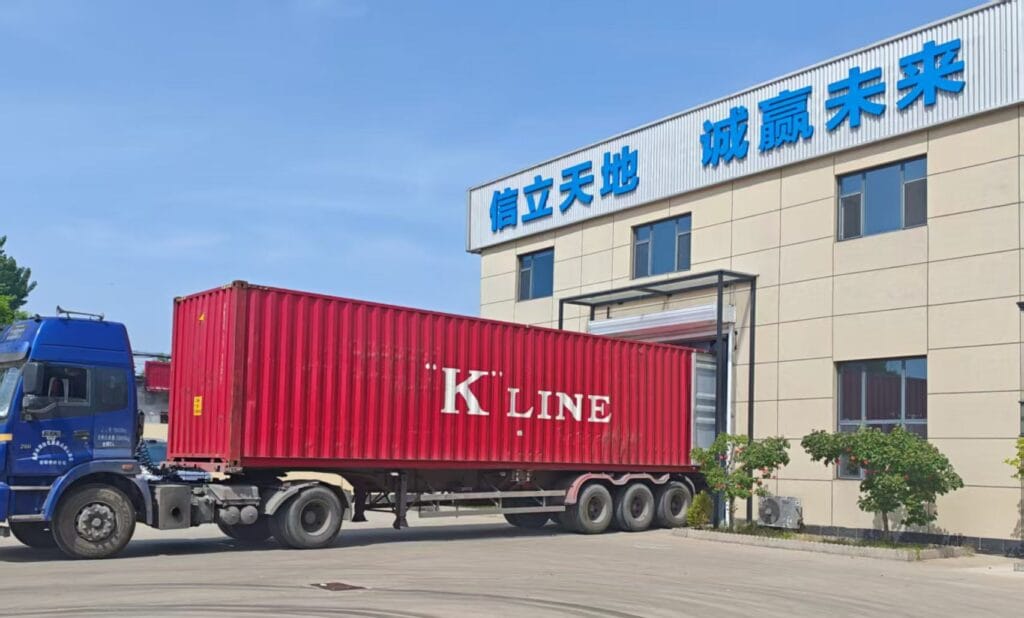Real Factory Loading Scene