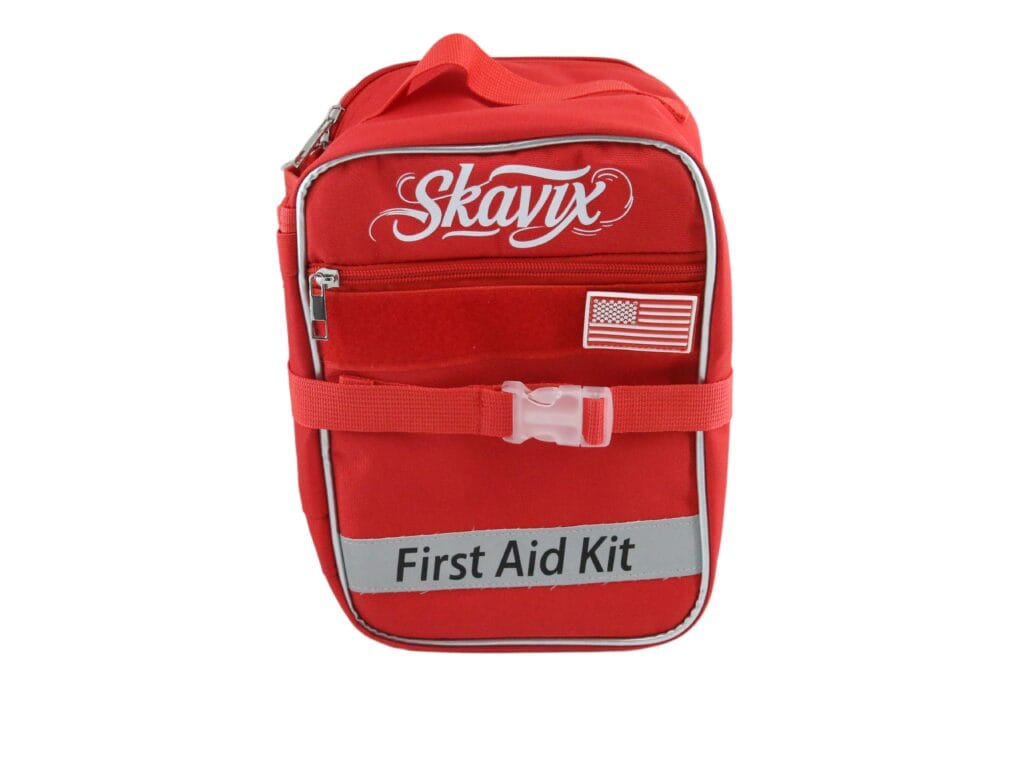Multi-Compartment First Aid Bag with MOLLE